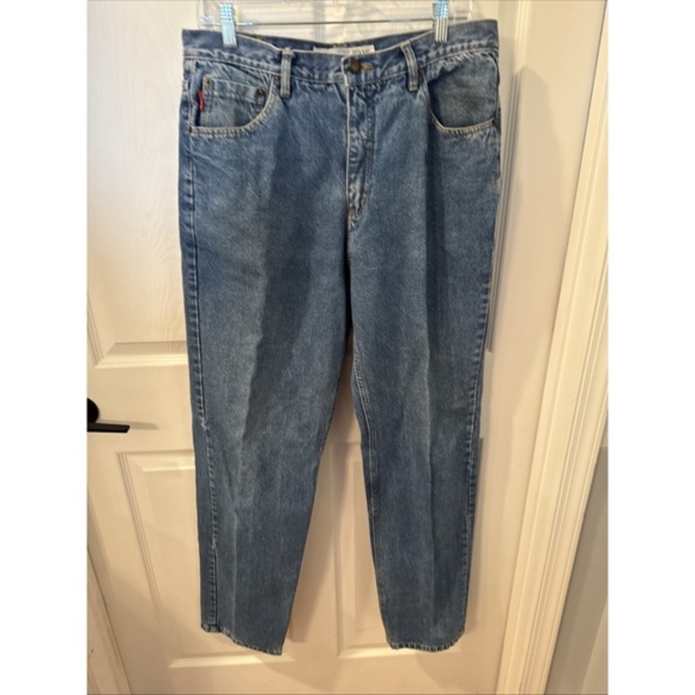 Vintage Gold Crest Bugle Boy Loose Fit‎ Men's Jeans Size 33x34